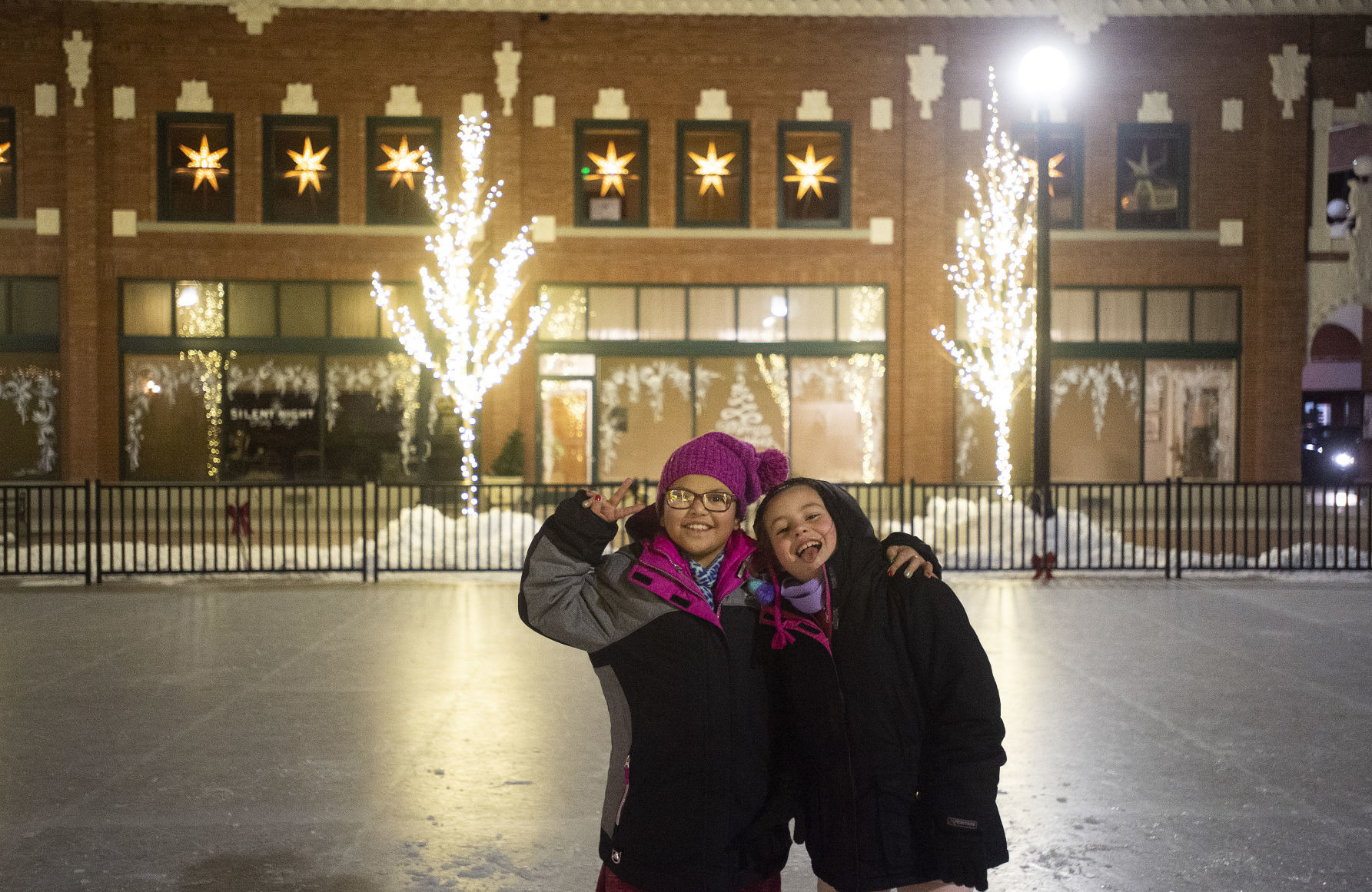 Rupert Square lights up